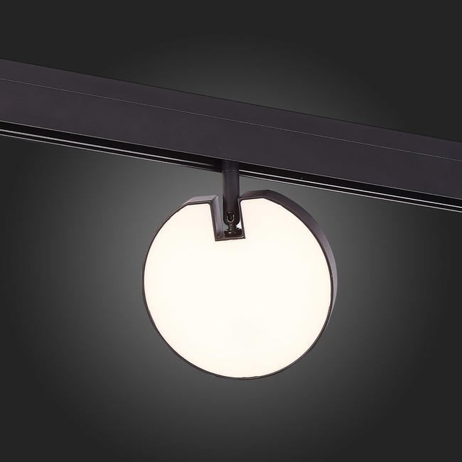 Магнитный трековый светильник Черный LED 1*15W 3000K 760Lm Ra>80 120° IP20 L150xW28xH211 48V
